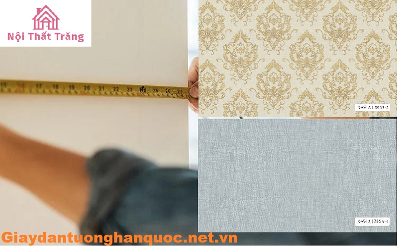 Tính toán diện tích giấy dán tường như thế nào
