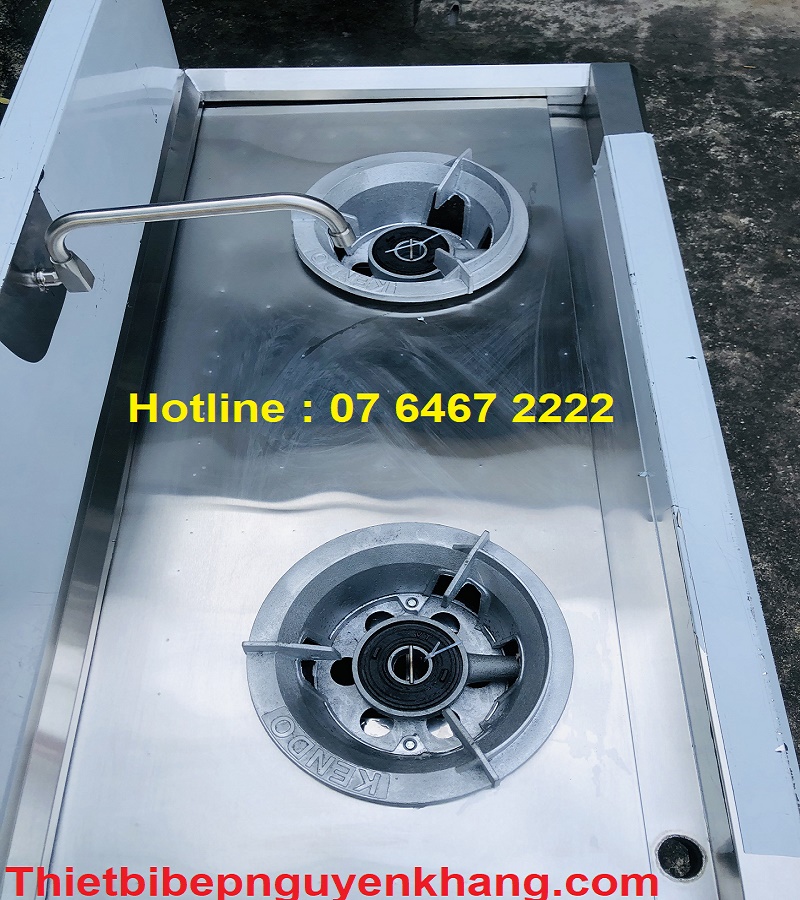 Bếp gas công nghiệp chân thấp 
