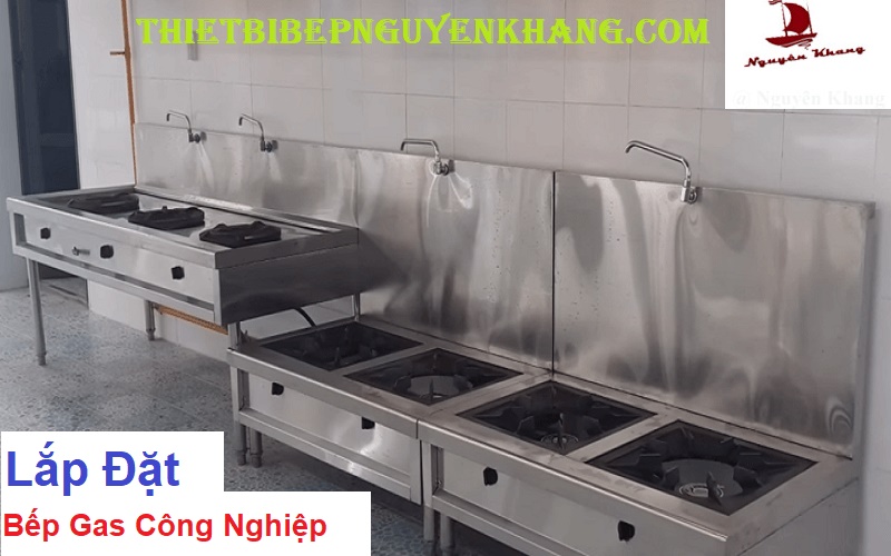 Lắp đặt bếp gas công nghiệp 
