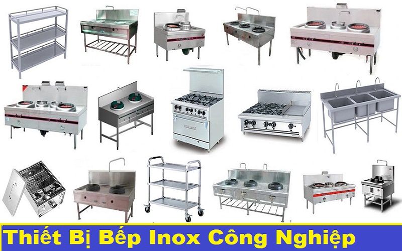 Đặc điểm chung của các loại bếp inox công nghiệp