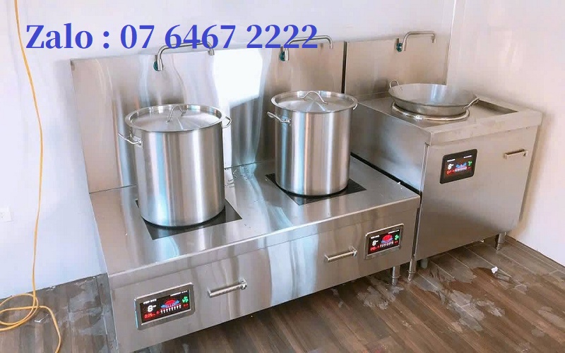 Bếp từ công nghiệp dễ vệ sinh bền đẹp